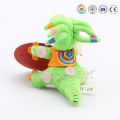 mini green soft stuffed plush dinosaur toys